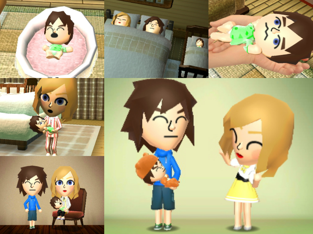 Tomodachi life how to get miis to have a baby boy